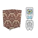 Stylista Cooler Cover Compatible for Orient Electric CD8501H 85 Liter Desert Cooler Floral Pattern Beige