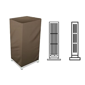 stylista cooler cover compatible for symphony diet 3d - 30i 30 liter tower cooler beige color