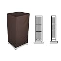 Stylista Cooler Cover Compatible for Symphony HiCool 45T Modern 45 Liter Tower Cooler Coffee Color
