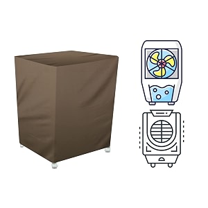 stylista cooler cover compatible for symphony jumbo 65 db 65 liter desert cooler beige color