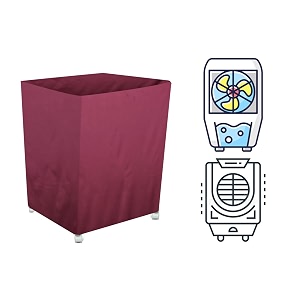 stylista cooler cover compatible for symphony touch 80 liter desert cooler maroon color
