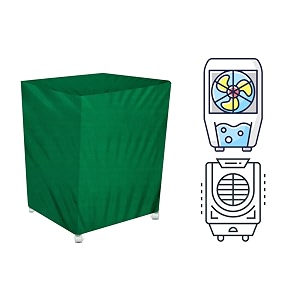 stylista cooler cover compatible for symphony winter 56 liter desert cooler green color