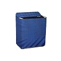 Stylista Polyester Washing Machine Cover Compatible for Samsung 7 Kg Semi-Automatic Top Loading WT70M3000HP, Gingham Pattern Blue