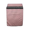 Stylista Polyester Washing Machine Cover Compatible for Samsung 6.5 Kg Semi-Automatic Top Loading WT65R2200LL/TL, Basketweave Pattern Multicolor