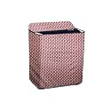 Stylista Polyester Washing Machine Cover Compatible for Samsung 9.5 Kg Semi-Automatic Top Loading WT95A4200LL, Basketweave Pattern Multicolor