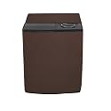 Stylista Polyester Washing Machine Cover Compatible for Samsung 7 KG Semi-Automatic Top Loading WT70M3000UU/TL, Coffee
