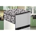 Stylista Refridgerator top Cover Suitable for Haier HEB-243GS-P, 237 Liter Fridge, Dimension (WXD) 65x111 CM, Traditional Pattern Cream