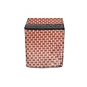 Stylista Washing Machine Cover Compatible for GODREJ 7.5KG Semi-Automatic Top Loading WSEDGE 75 5.0 TB3 M ROBL, Counterchange Pattern Brick