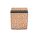 Stylista Washing Machine Cover Compatible for GODREJ 7.5KG Semi-Automatic Top Loading WSEDGE 75 5.0 TB3 M WNRD, Sprig Pattern Multicolor