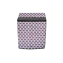 Stylista Washing Machine Cover Compatible for GODREJ 6.2KG Semi-Automatic Top Loading GWS 6203 PPD, Counterchange Pattern Grey