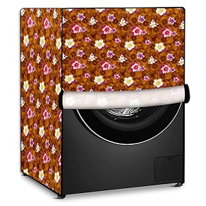 stylista washing machine cover compatible for lg 6 kg fully-automatic front loading fh0fandnl02 yellow