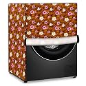 Stylista Washing Machine Cover Compatible for LG 8 Kg Fully-Automatic Front Loading FH4G6TDNL42 Yellow