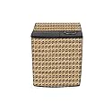 Stylista Washing Machine Cover Compatible for Samsung 6.5 Kg Semi-Automatic Top Loading WT667QPNDPGXTL Beige