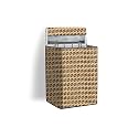 Stylista Washing Machine Cover Compatible for Samsung 6.5 Kg Inverter Fully-Automatic Top Loading Washing Machine WA65T4262GG/TL Symmetric Pattern Beige