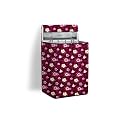 Stylista Polyester Washing Machine Cover Compatible for Whirlpool 6.5 Kg Fully-Automatic Top Loading WhiteMAGIC Royal, Floral Red