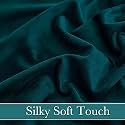 220Gsm Imported Velvet Solid Fabric for Sofa Upholstery Curtains Cushions Cover DIY Dresses Unstitched Fabric Material by Meter - 56 Inch Width (5 Meter, Rama Green)