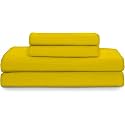 220Gsm Imported Velvet Solid Fabric for Sofa Upholstery Curtains Cushions Cover DIY Dresses Unstitched Fabric Material by Meter - 56 Inch Width (20 Meter, Yellow)