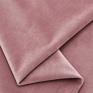 stylocasa 220gsm imported velvet solid fabric for sofa upholstery curtains cushions cover diy dresses unstitched fabric material by meter - 56 inch width 10 meter baby pink