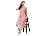 Stylum Women39s Block Printed Rayon A-Line Regular