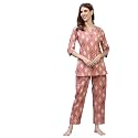 Stylum Women39s Cotton Ikat Print Rayon Pajama