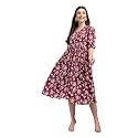 Stylum Women39s Ethnic Printed Cotton Flared Dress