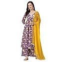 Stylum Women39s Floral Printed Cotton Pleated Kurta