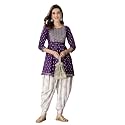 Stylum Women39s Printed amp Embroidered Rayon A-Line