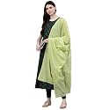 Stylum Women39s Printed Rayon Flared Kurta Dupatta