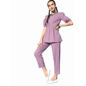 Stylum Womens Self Woven Kantha Cotton Kurti