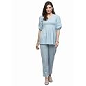 Stylum Women39s Self Woven Kantha Cotton Kurti