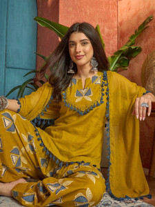 Stylum Women Kurti Salwar Dupatta Set
