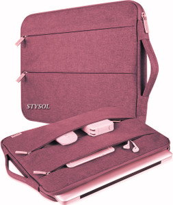 stysol laptop sleeve carrying case waterproof bag for men waterproof laptop sleevecover maroon 156 inch