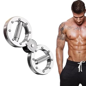 styxon stainless steel alloy metal 360 rotating arm burn machine 12 lb for rotating grips multifunctional spinning burn rotator machine for forearm trainer boxing workouts  silver