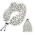 SUABO Travel Neck Pillow, Baseball Player Memory Foam Pillow Neck Pillow for Airplane Car Home Recliner Use