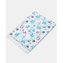 Suam Aruba Cotton Towel (Blue) - Quick Dry | Lightweight &amp; Fade Resistant | Ideal for Hot Yoga, Beach, Spa, Travel | Machine Washable | Daily Use | Standard Size