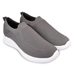 SUBA Mens Breathable Mesh Slip-On Sneakers -