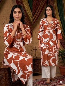 SUBHAN CLOTHING Women Kurti Pant Set
