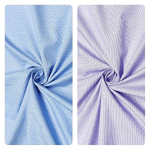 JHABAKS Unstitched Polycotton Giza Cotton Shirt Fabric
