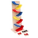 Eco-Friendly Slippery Car Track with 3 Cars Creative Play Multi-Color Educational Playset for Toddlers (Slippery Car)