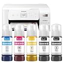 Sublimation Ink Compatible with EcoTank ET-2800 ET-2803 ET-2850 ET-4800 ET-15000 ET2720 ET2750 ET2760 Heat Press Transfer for Mugs T-Shirts Sublimation Blanks