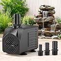 Reliable Waterfall Fountain Pump：Run 24/7 for Stable Circulation