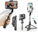 subton Gimbal Tripod Antishake Mobile Stabilizer for Horizontal/Vertical VideoRecording Single Gimbal for Mobile, Camera (1 Kg)