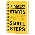 Success Quotes Printed Cover A5 Size Wiro
