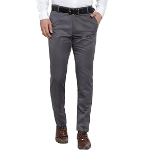 SUCHEH Mens Reguler Fit Polycotton Trouser Pants