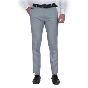 SUCHEH Mens Reguler Fit Polycotton Trouser Pants