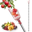 Suchtale 13FT Fruit Picker Tool, 35-158" Adjustable Pole with Basket