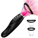 Sucking Vibrator Sex Toys for Women - Tongue Vibrators Women Sex Toy for Clitoral Nipple with 7 Licking &amp; Scuking Clitoral &amp; 10 Vibration Mode, Removable Cup G Spot Adult Sex for Woman Couples