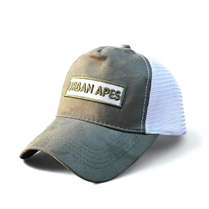 urban apes suede cap half net snapback caps for unisex adjustable caps