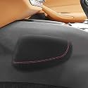 Suede Knee Cushion for Car Auto Center Console, Driver Side Soft Pad for Knee Pain Relief, Suede Knee Pillow for Car Accessories