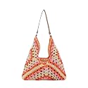 Suede Hobo Purse for Women Trendy Slouchy Shoulder Bag 2Pcs Set
